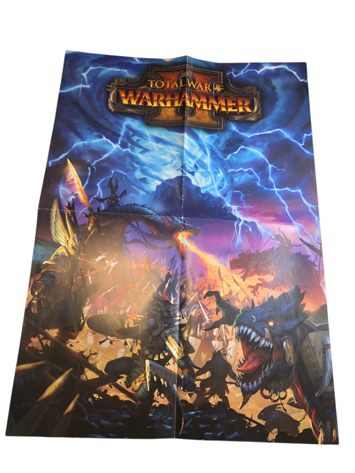 WHITE DWARF SEP 2017 GAMES WORKSHOP WARHAMMER TOTAL WAR II POSTER