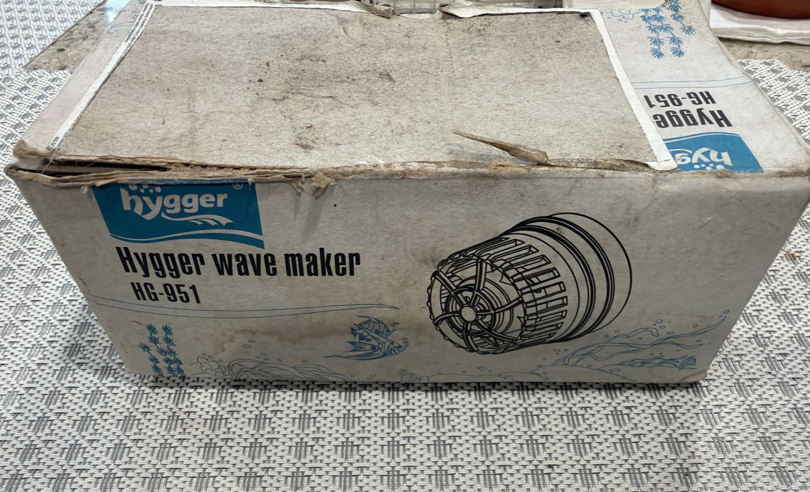NIB Hugger HG-951 Aquarium Wave Maker DC LED Display Controller 14W.