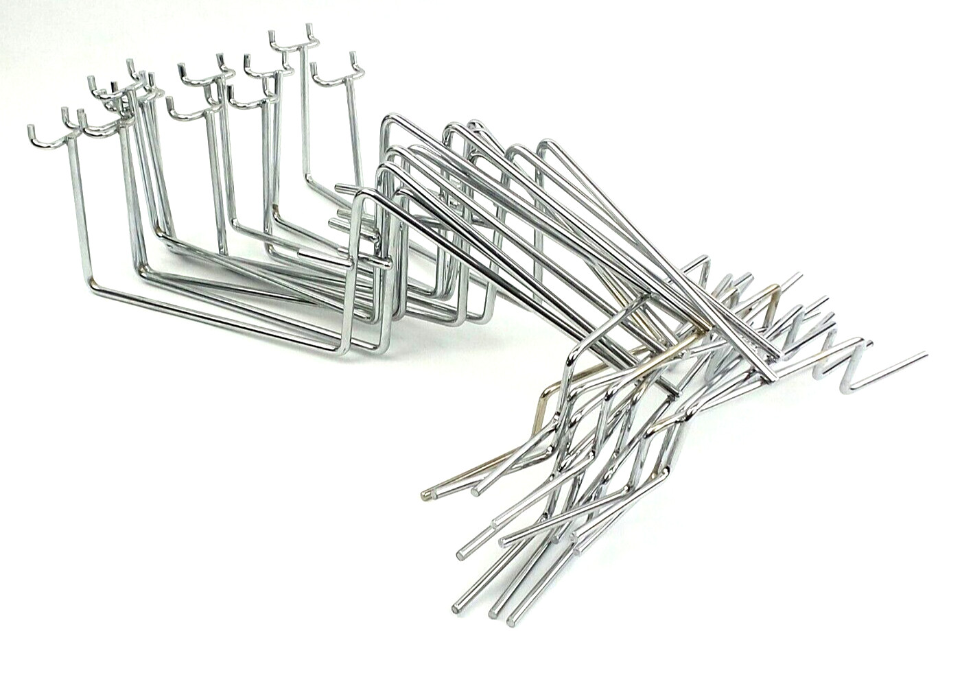 Lot of 7  Chrome Hat Displays for Slatwall Gridwall Western Cowboy Baseball Hat