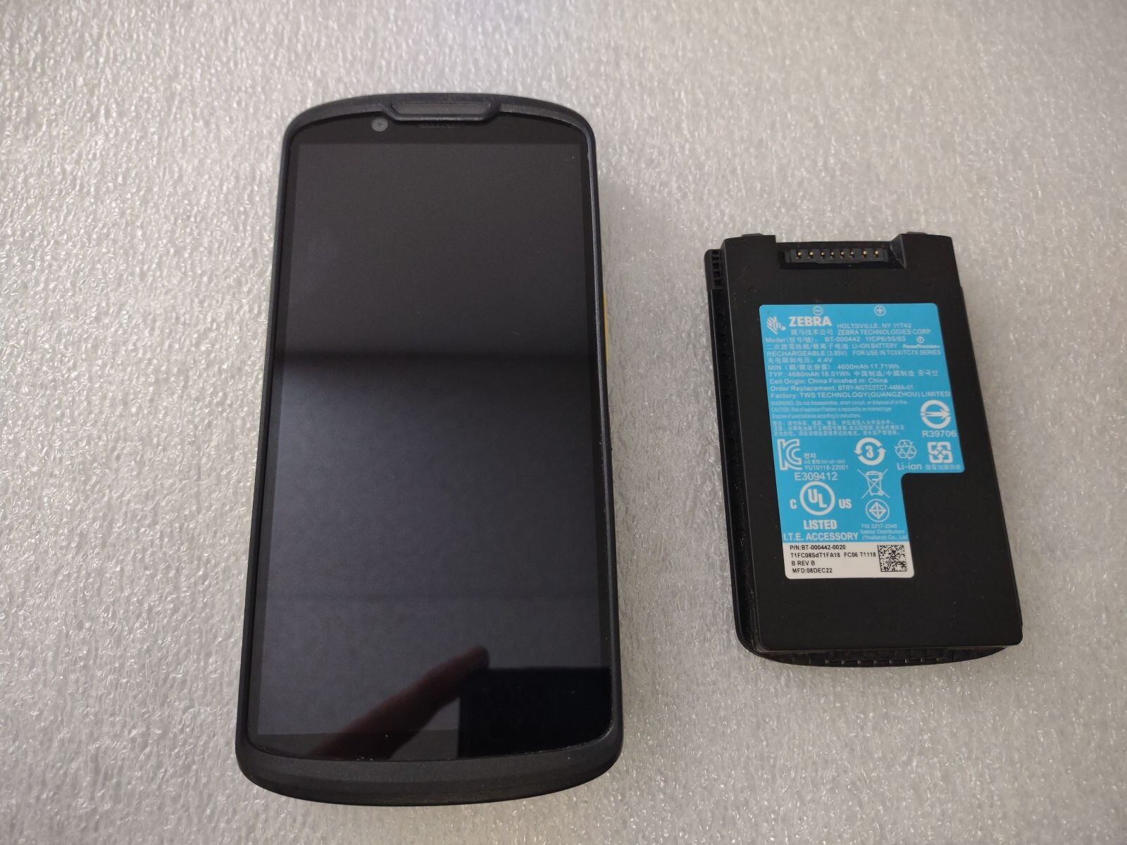 ✅Zebra TC58 Wireless Handheld, Android 14, 2D/1D/QR Barcode Scanner +Charger!🔥⭐