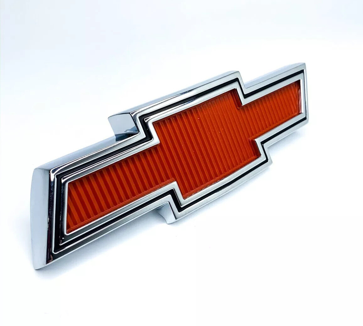 Red Bowtie Grille Emblem For 1967-1968 Chevy Pickup Truck