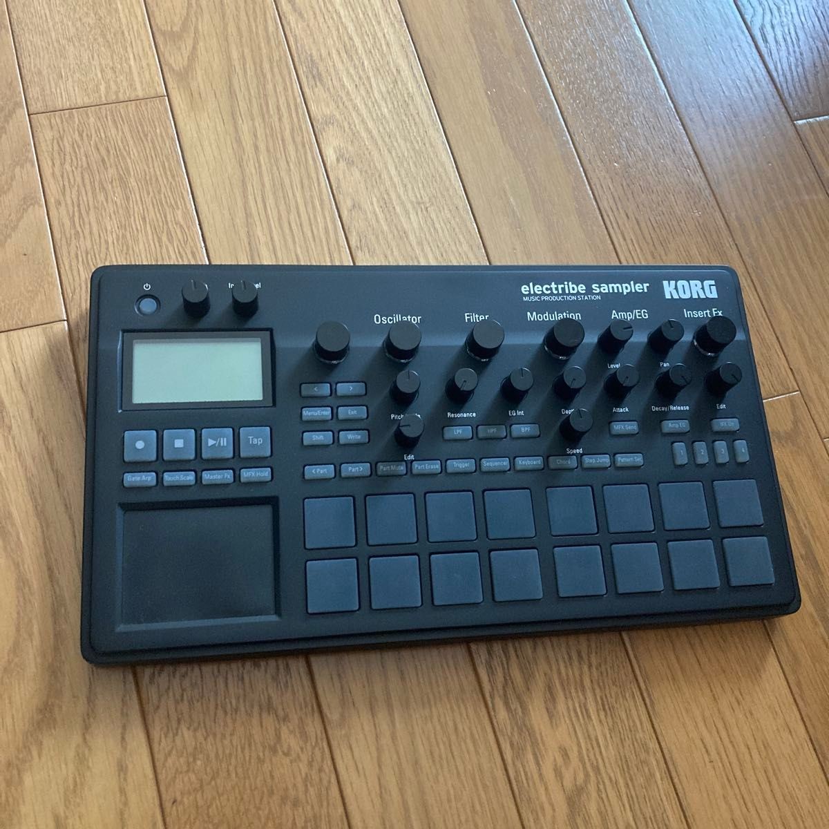 Korg Electribe Sampler 2S Black Music Production Station w AC Adapter Tested JP