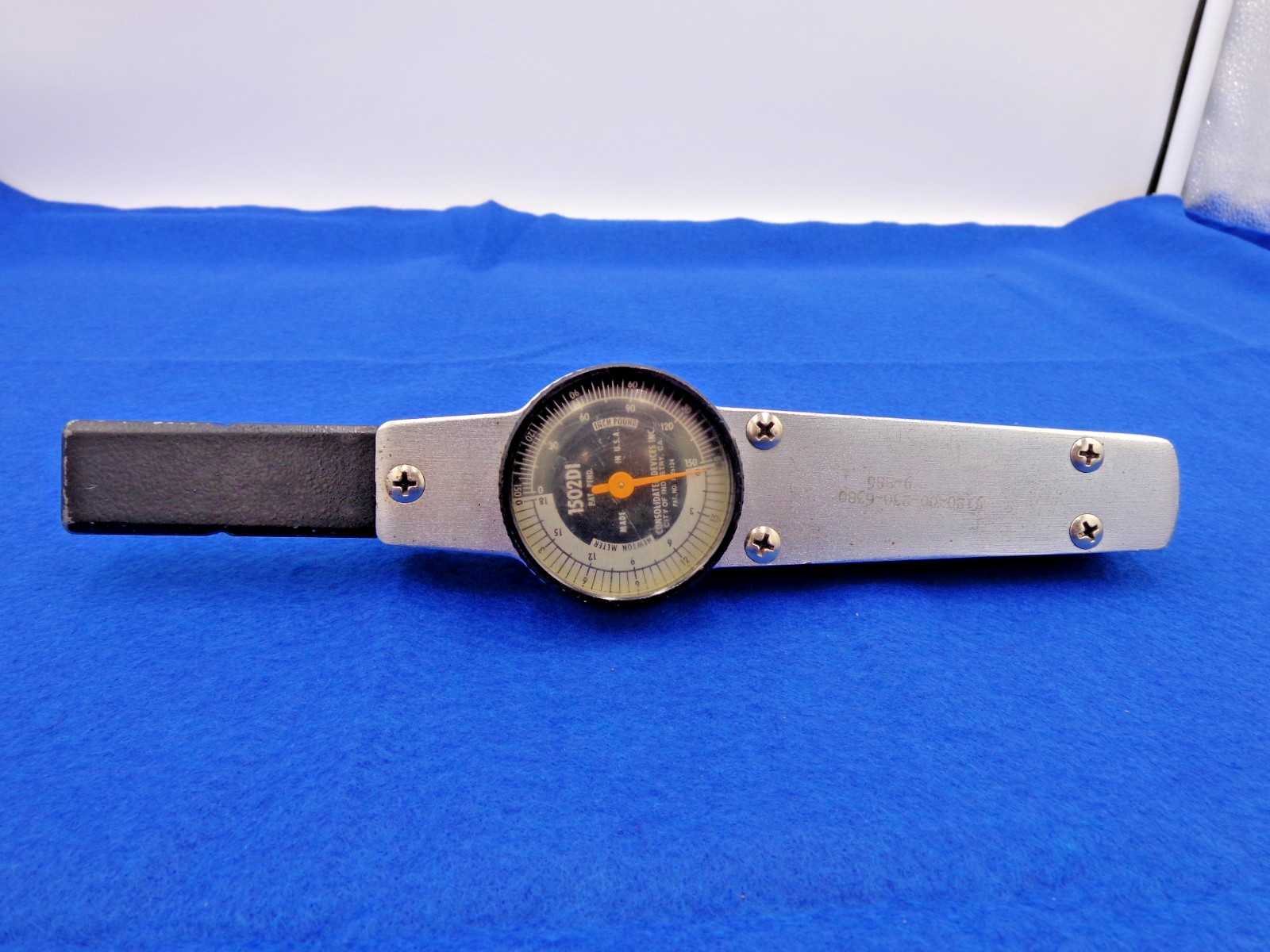 Consolidated Devices 3/8" Drive Torque Wrench 0-150 in-lbs. CDI PN# 1502DI
