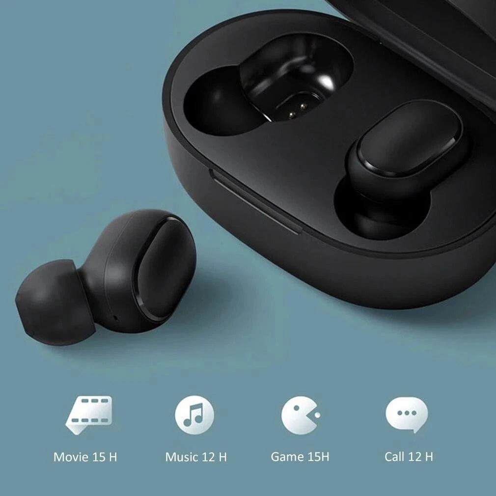 TWS Bluetooth Wireless Earbuds Waterproof Bluetooth 5.0 Headset Noise Cancelling