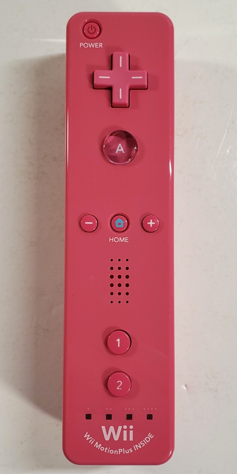 Nintendo Wii [RVL-036] Motion Plus Pink Remote Controller with White Nunchuck