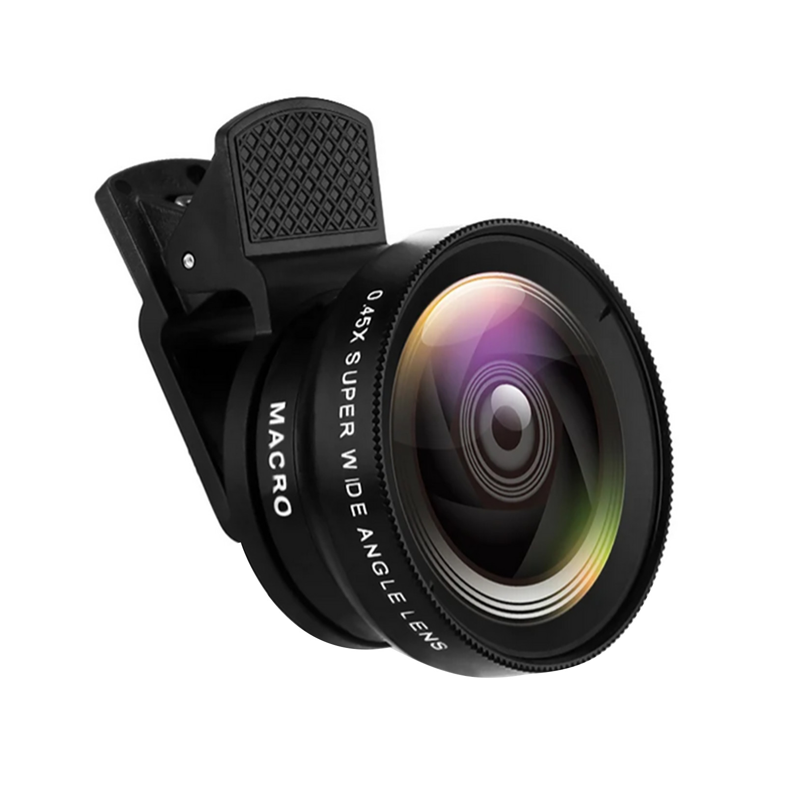 2In1 Phone Camera Lens Kit 0.45x Wide Angle 10x Macro Lens For All Smartphones