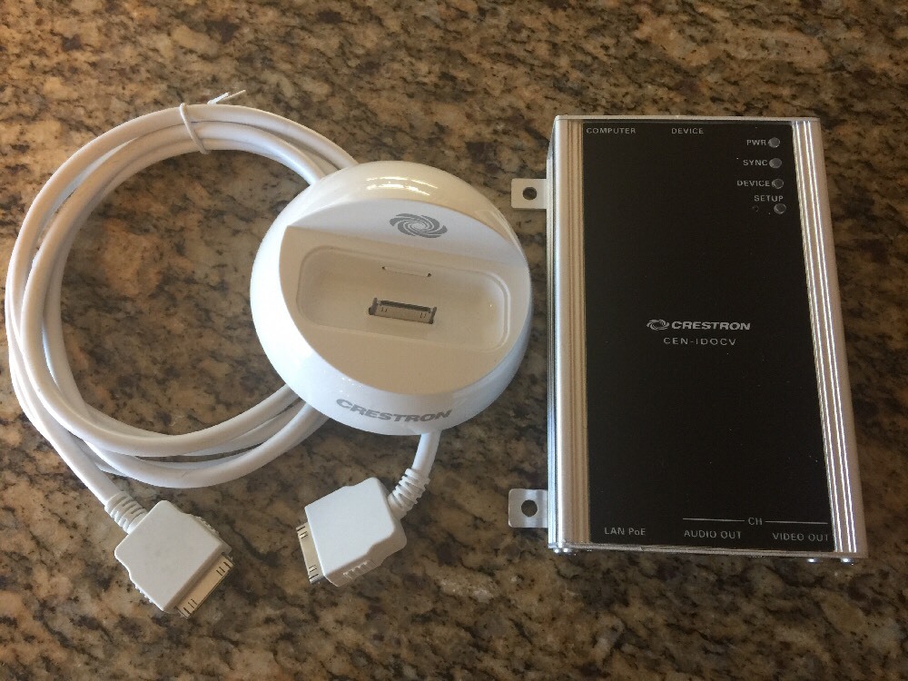 Crestron iPod Dock CEN-IDOCV-DS-W-WS (White) Kit idocv idoc