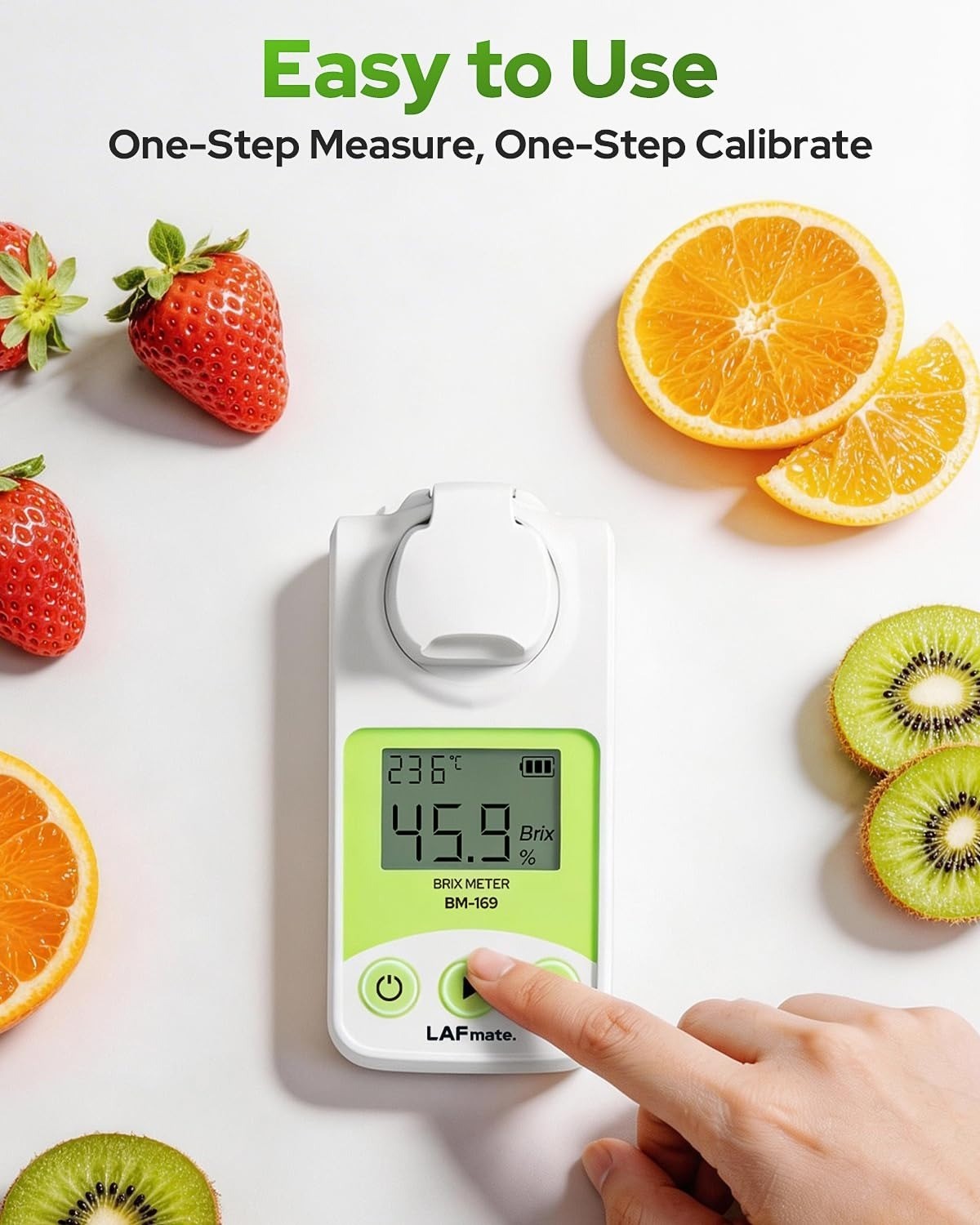 Digital Refractometer 0-55% Brix for Wine Making & Home Brewing