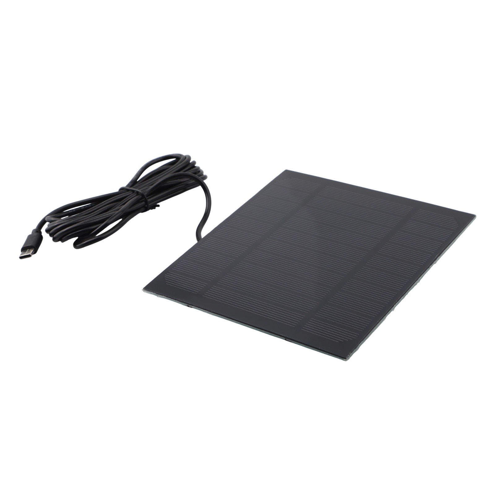 Compact 3 5W Solar Panel Charger for Type C Compatible Gadgets Outdoors