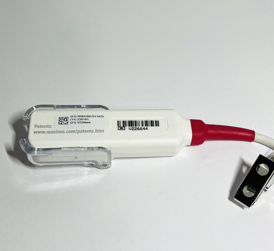 Masimo Cable and Sensor.