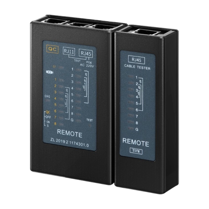 Portable Cable Tester Gigabit Single End Test Function