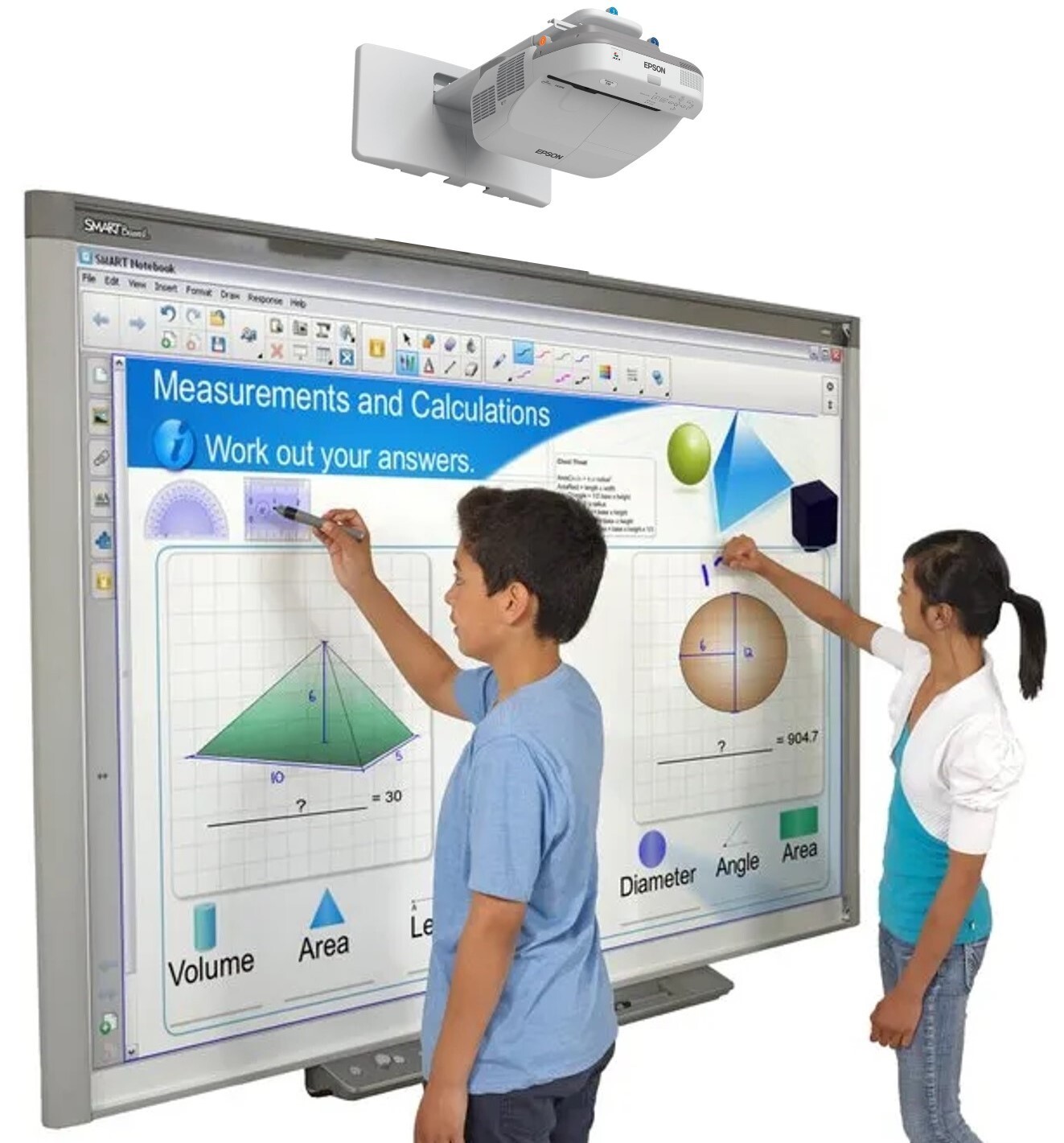 SMART Board SB685 Interactive whiteboard system