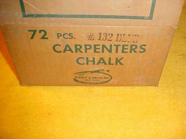 #132 BLUE CARPENTERS CHALK 72 PCS PER BOX