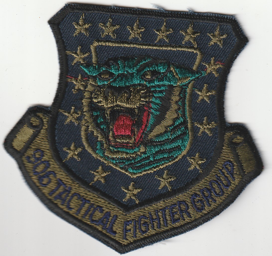USAF air force 906th Tactical Fighter Group Wright-Patterson AFB Ohio LOWVIZ