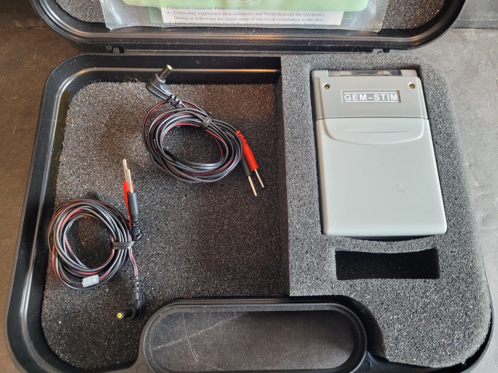 GEM-STIM Transcutaneous Electrical Nerve Stimulator