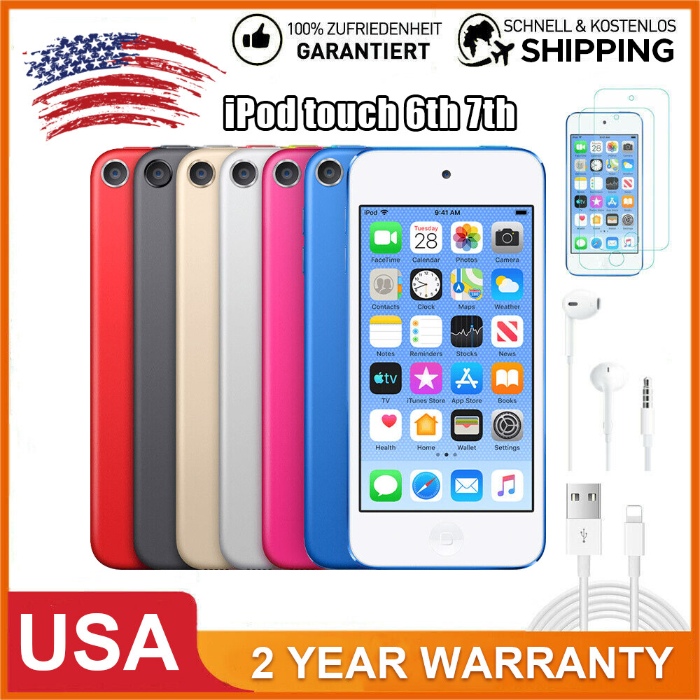 "NEW "(Sealed) Apple iPod Touch 6th 7th Gen 128GB All Colors)2 Warranty Xmas lot