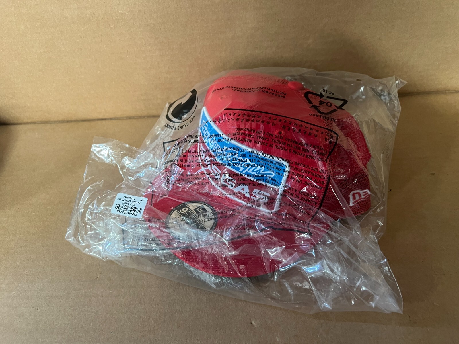 Troy Lee Designs Gas Gas Team Stock Snapback Hat Red 750600010 New