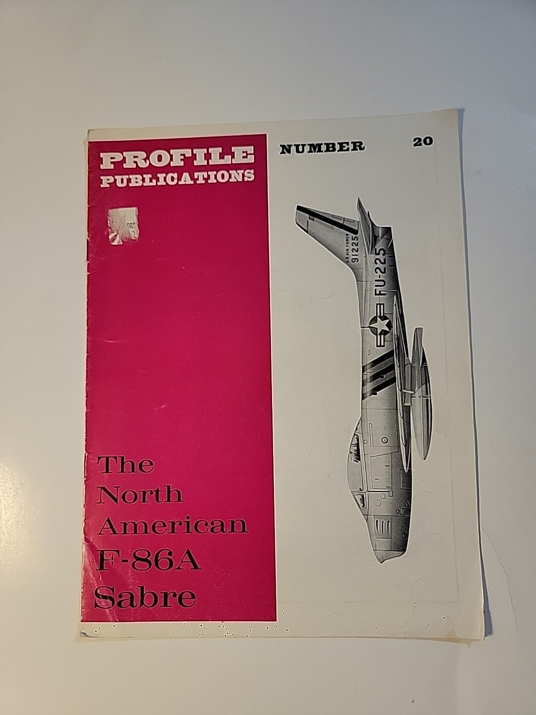 Profile Publication No 20 THE NORTH AMERICAN F-86A SABRE