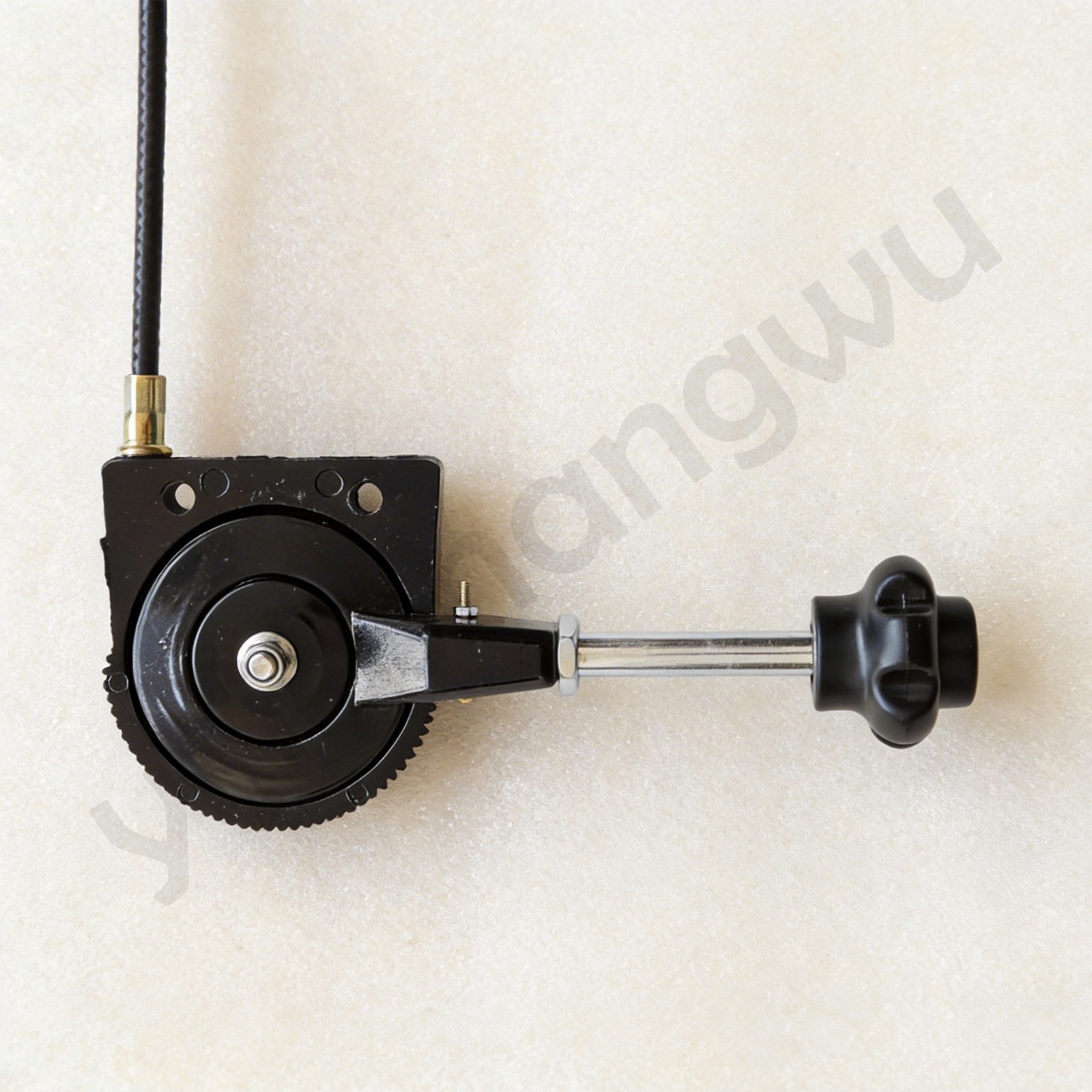 Excavator Throttle Control Cable 40 Inches Manual Throttle Wire