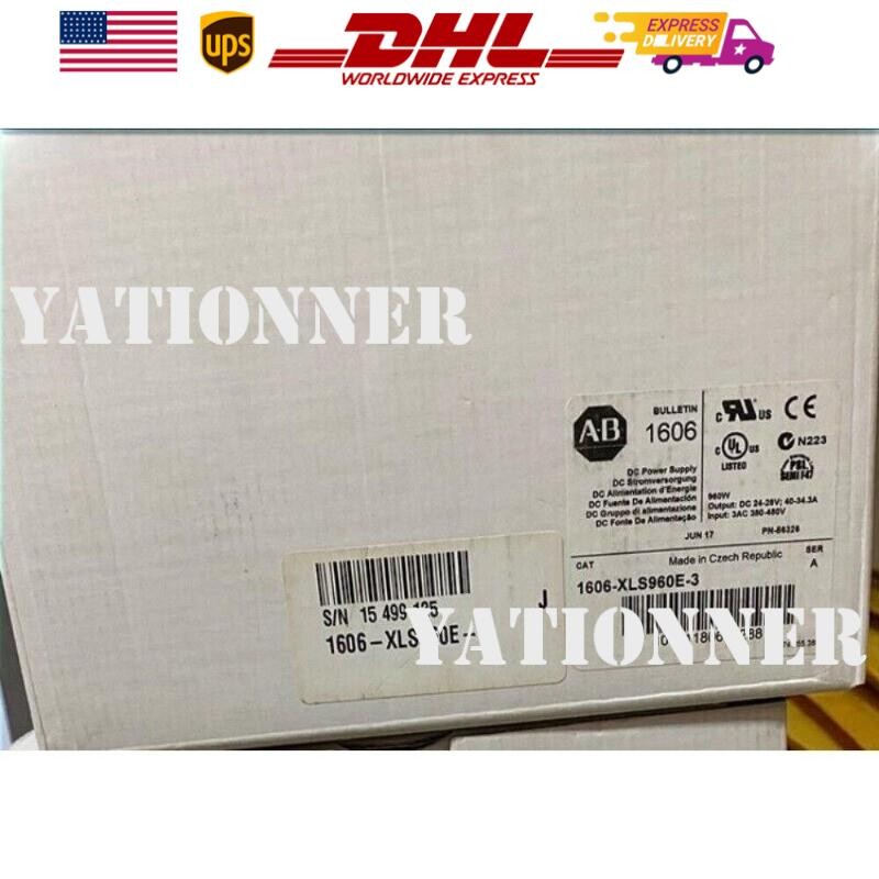 NEW Factory Sealed AB 1606-XLS960E-3 Power Supply 380/480 VAC 960W US Free Tax