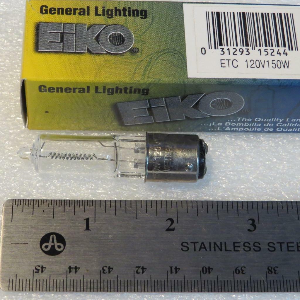 EIKO ETC 120V 150W Modeling Sconce Lamp Bulb AVG Life 2000Hrs Made in Vietnam