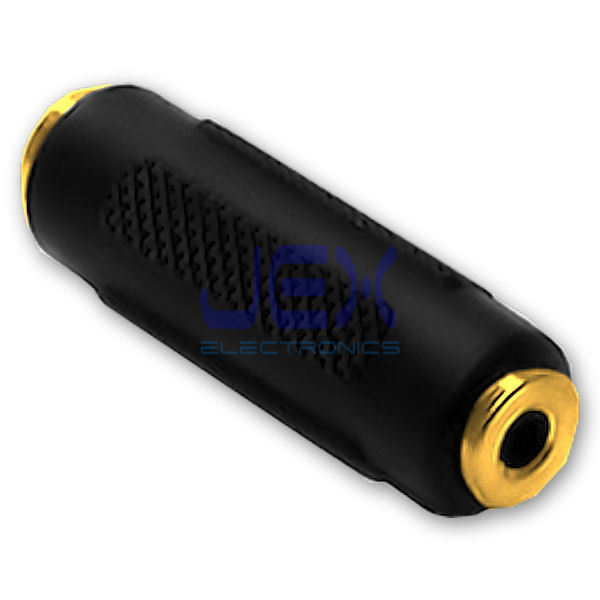Female to Female 1/8" 3.5mm Jack Audio Coupl​er Connector