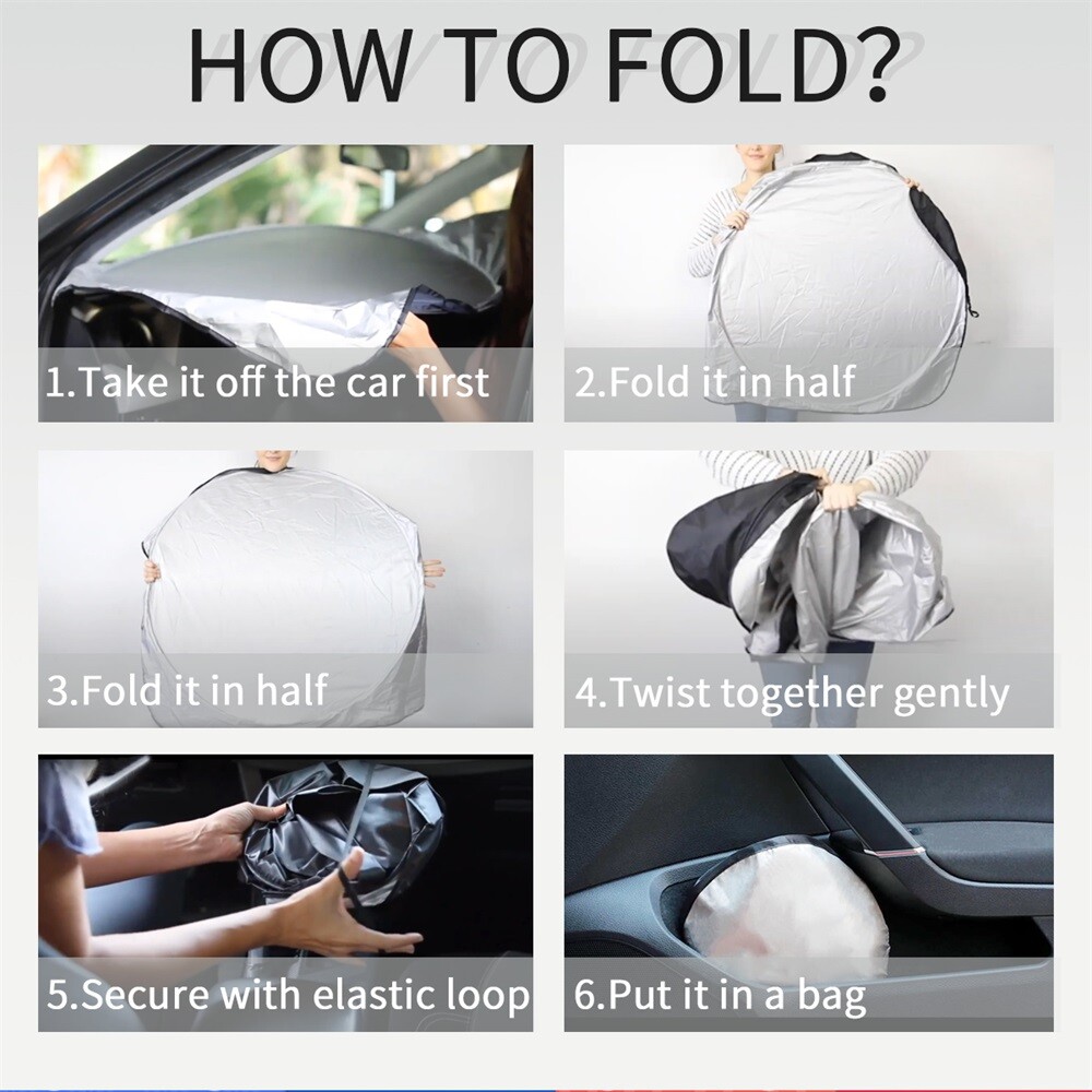 For Nissan Accessory Car Windshield Sun Shade Reflective UV Window Cover Visor
