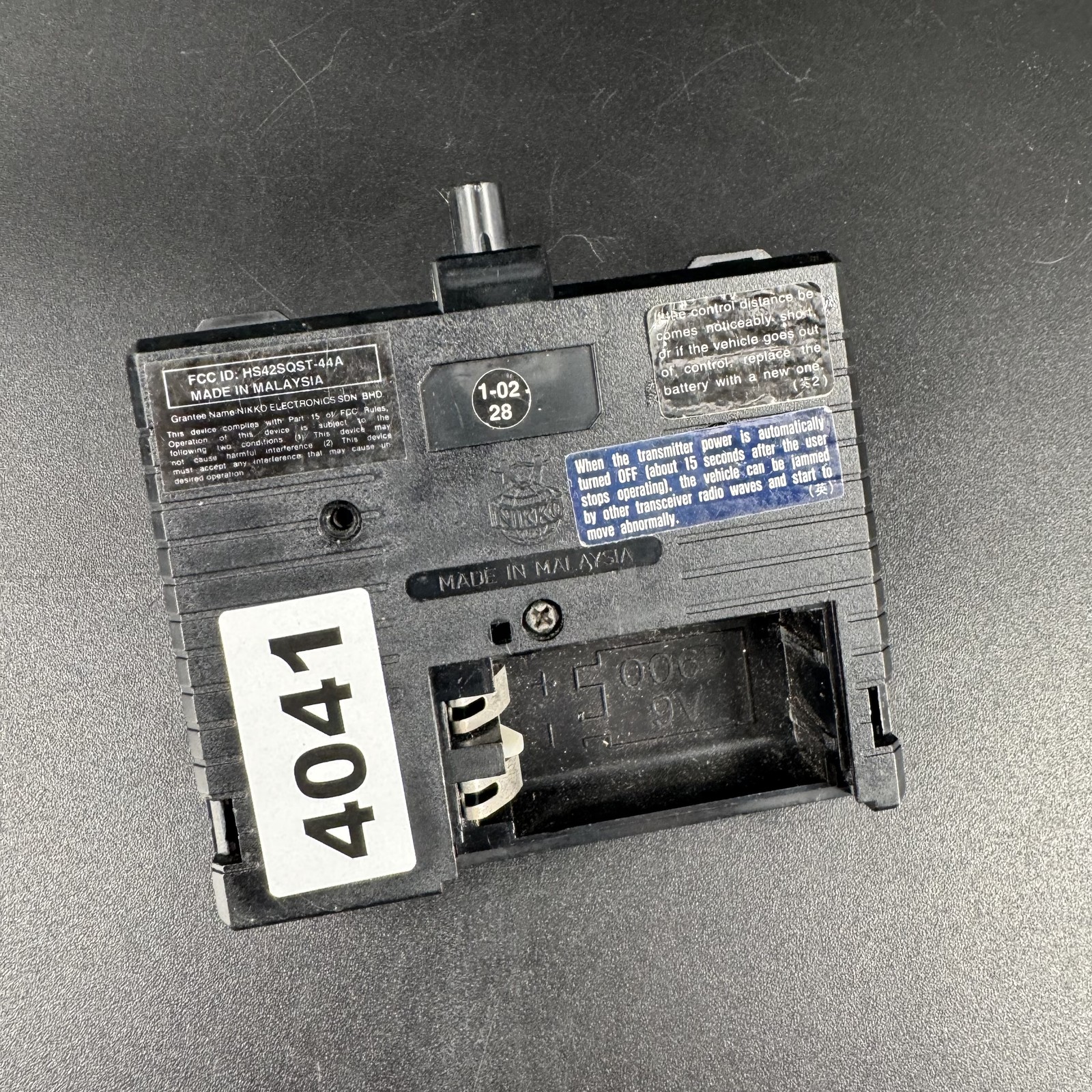 Nikko RC Systems Transmitter Remote Control 27MHz Vintage Radio Control UNTESTED