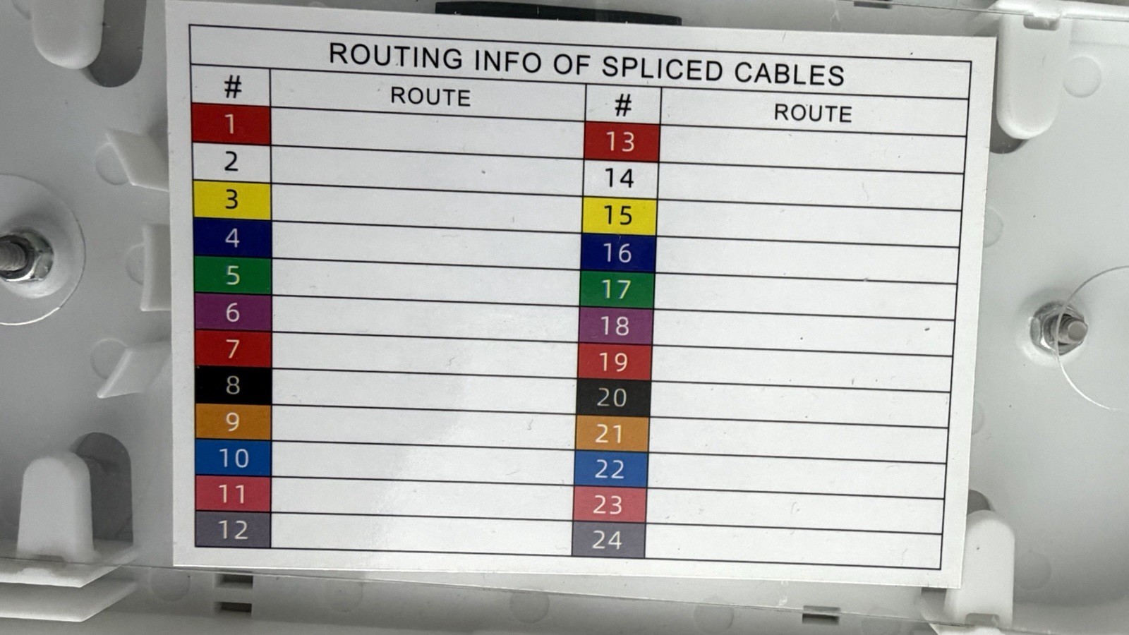 12 SC/APC Duplex Fiber Optic Patch Panel 1U Sliding Rack Mount w/ Splice Tray