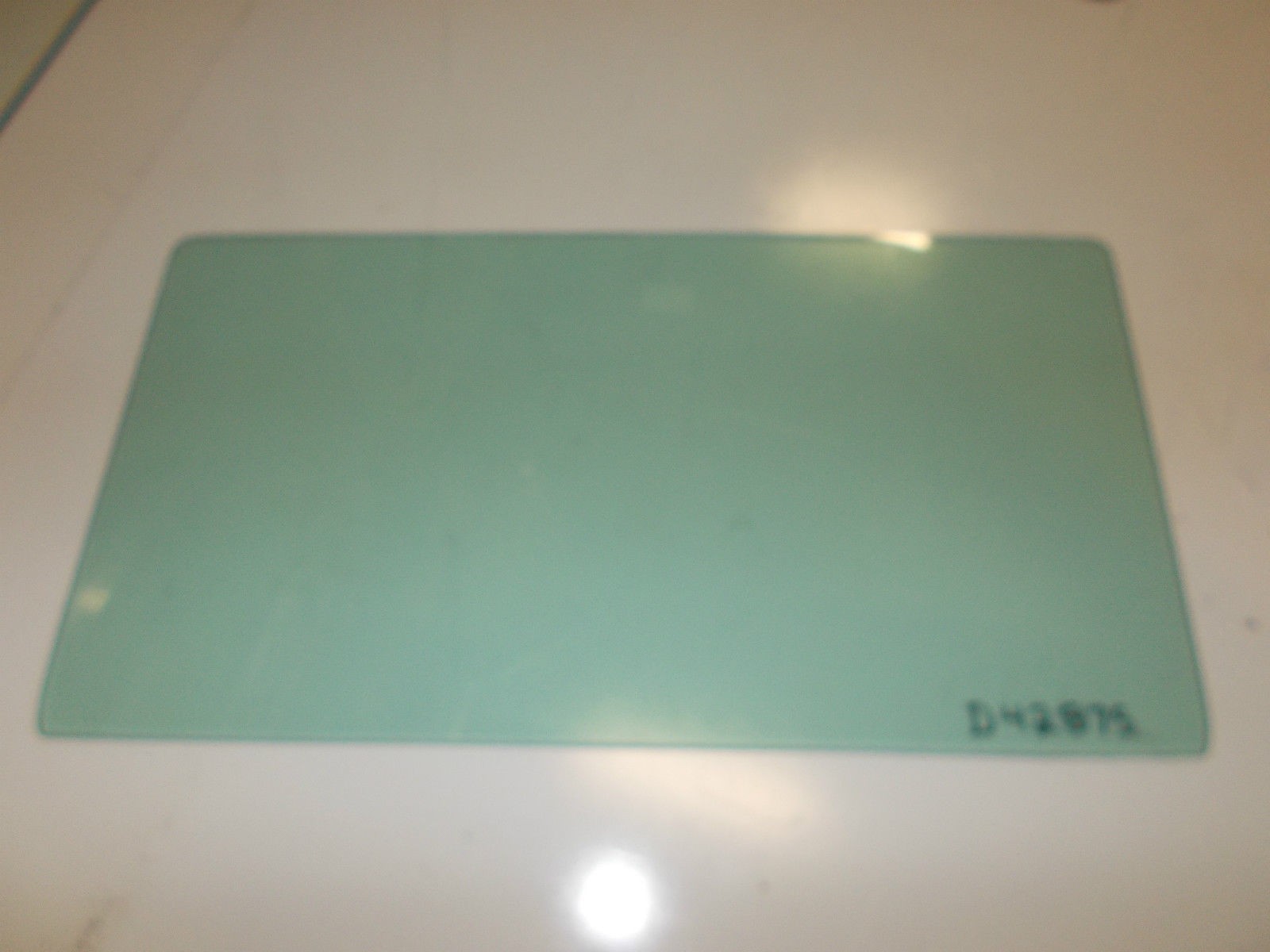 Door Glass 1949 1950 1951 1952 Chevy 2 Door Sedan Jetback Fleetline Green Tint