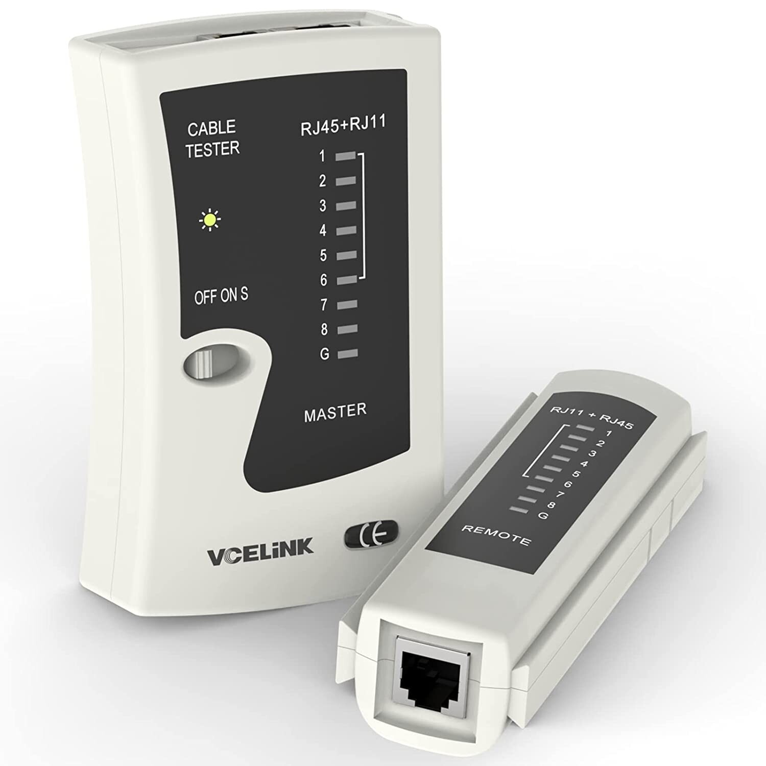 Handheld Multi-Functional Network Cable Tester - Cat6/Cat5/Cat7 & RJ11 Tester