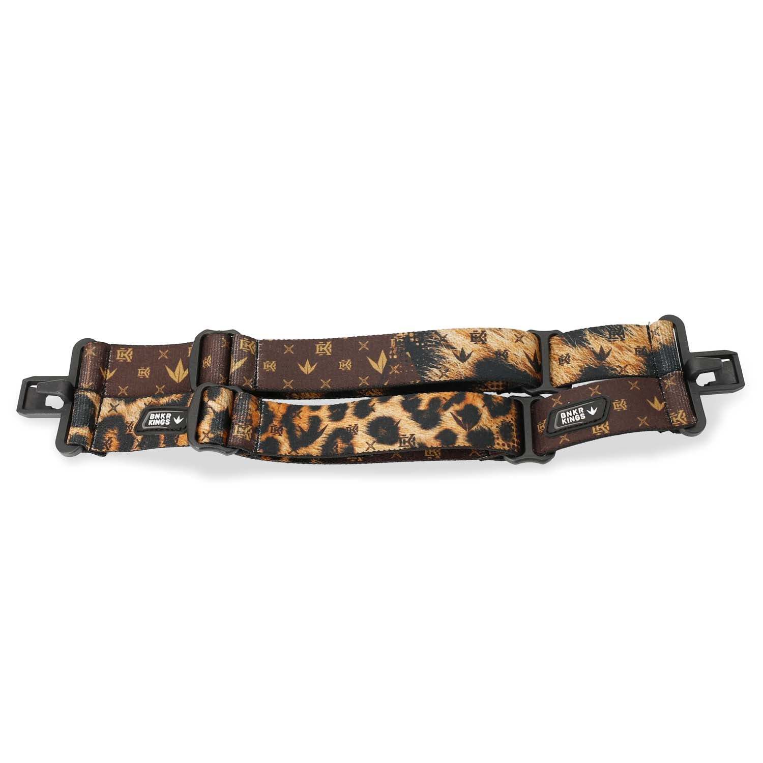 Bunkerkings 4-Point Strap & Headband Pack - CMD / VIO - Leopard Coronation