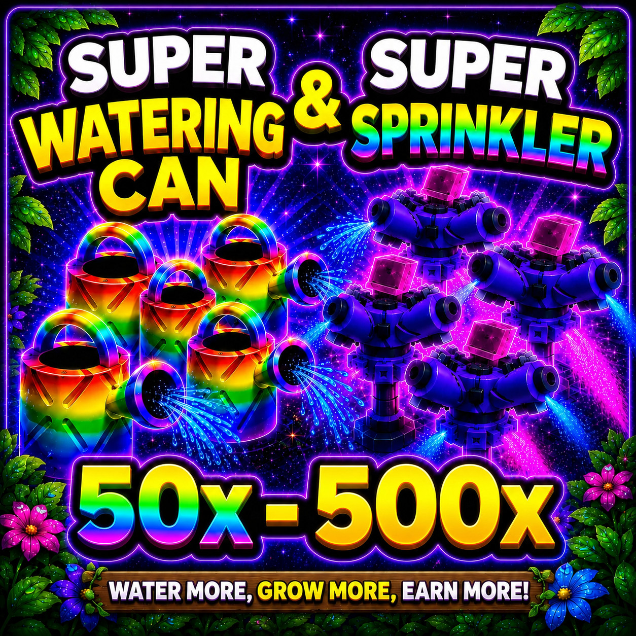 Super Watering Can & Super Sprinkler 50x -500x Grow A Garden 2 | GAG2 | CHEAPEST