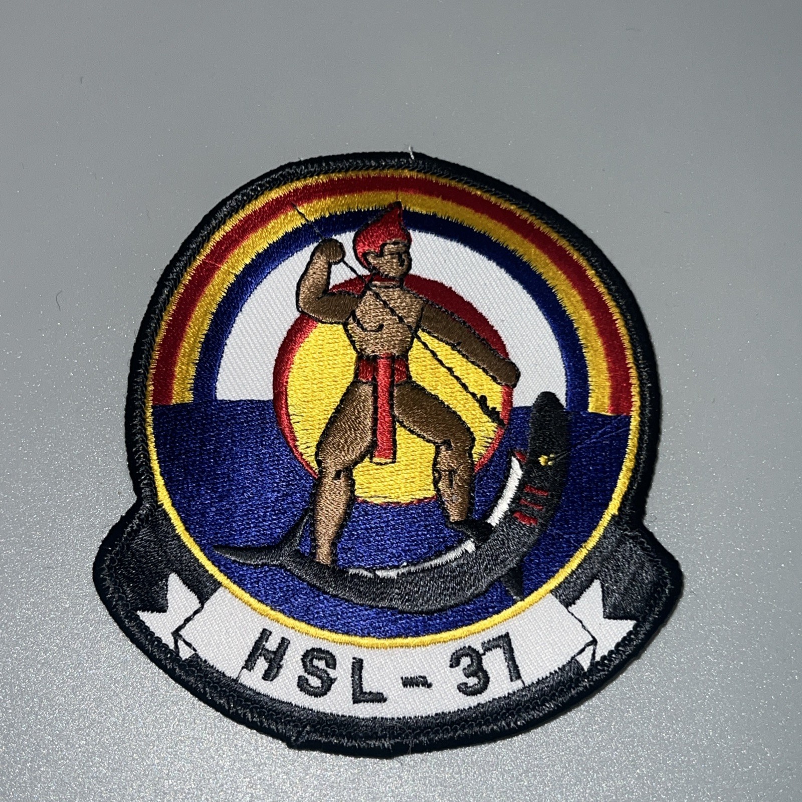 US Navy Helicopter Anti Submarine Light HSL-37 Easyriders Patch / Hawaii HI