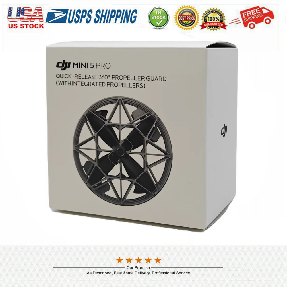 DJI Mini 5 Pro Quick-Release Propeller Guards w/Props –1-Day Dispatch
