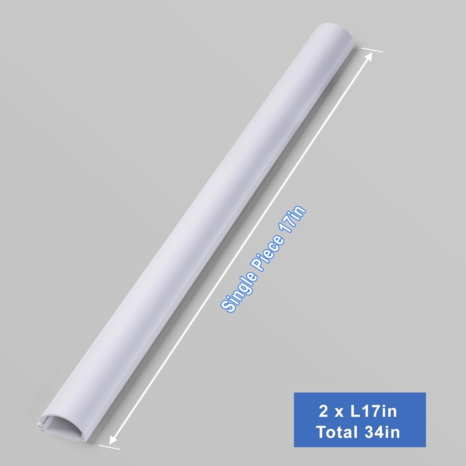 Self-Adhesive 34in Cord Covers for Seamless Cable Management - Customizable