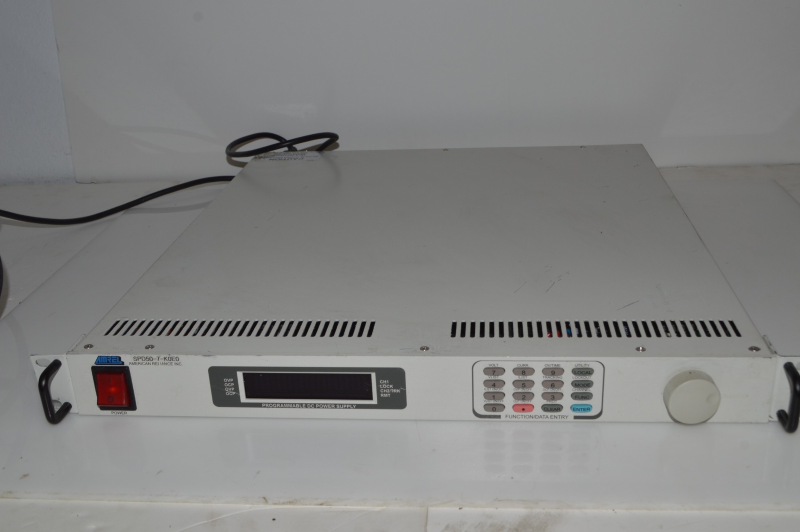 AMREL SPD-50-7-K0E0 PROGRAMMABLE DC POWER UNIT  (RFU15)