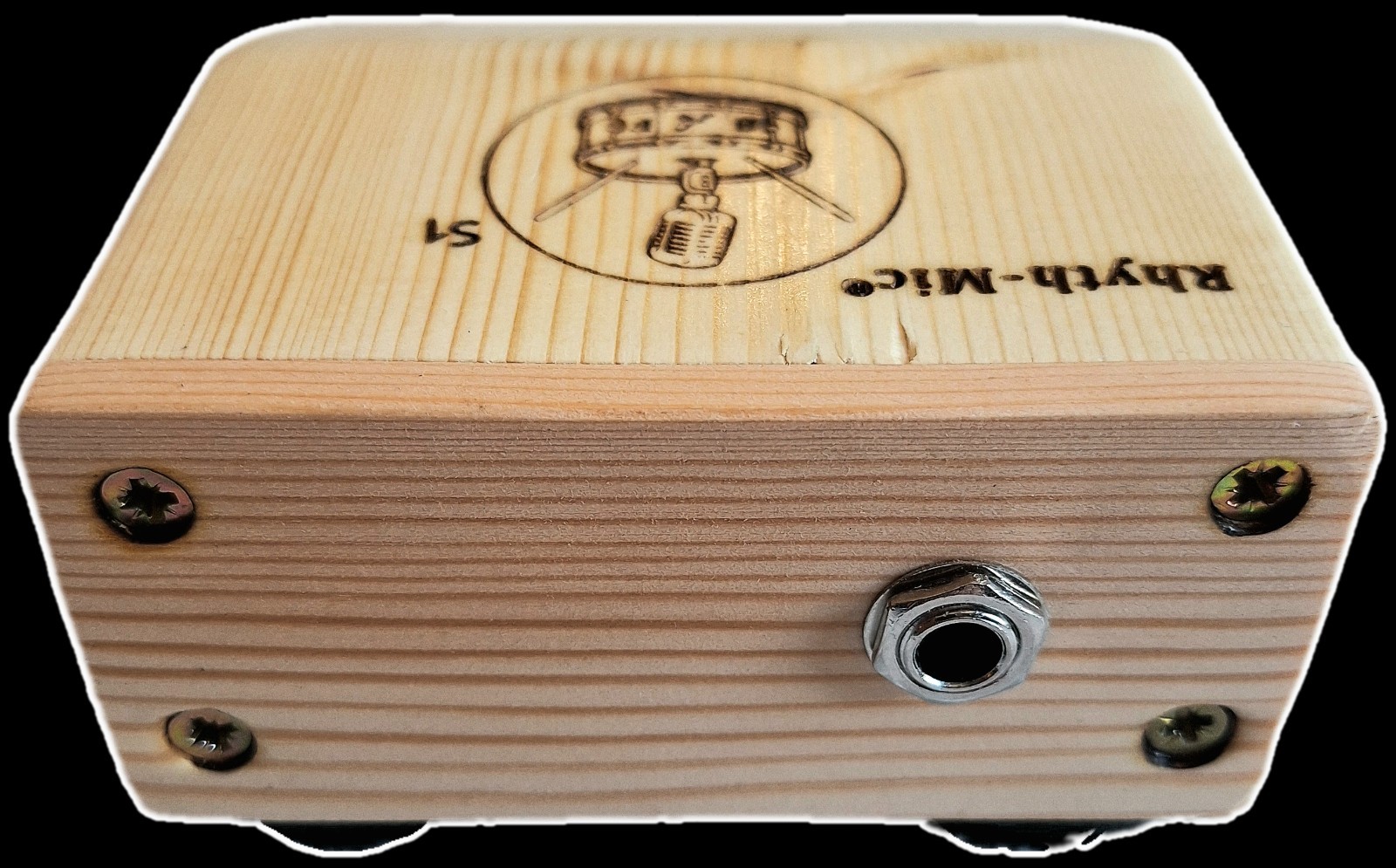 S1 professional Stompbox Snap Snare Percussion Foot-drum, Rhyth-Mic, Cajon Solid
