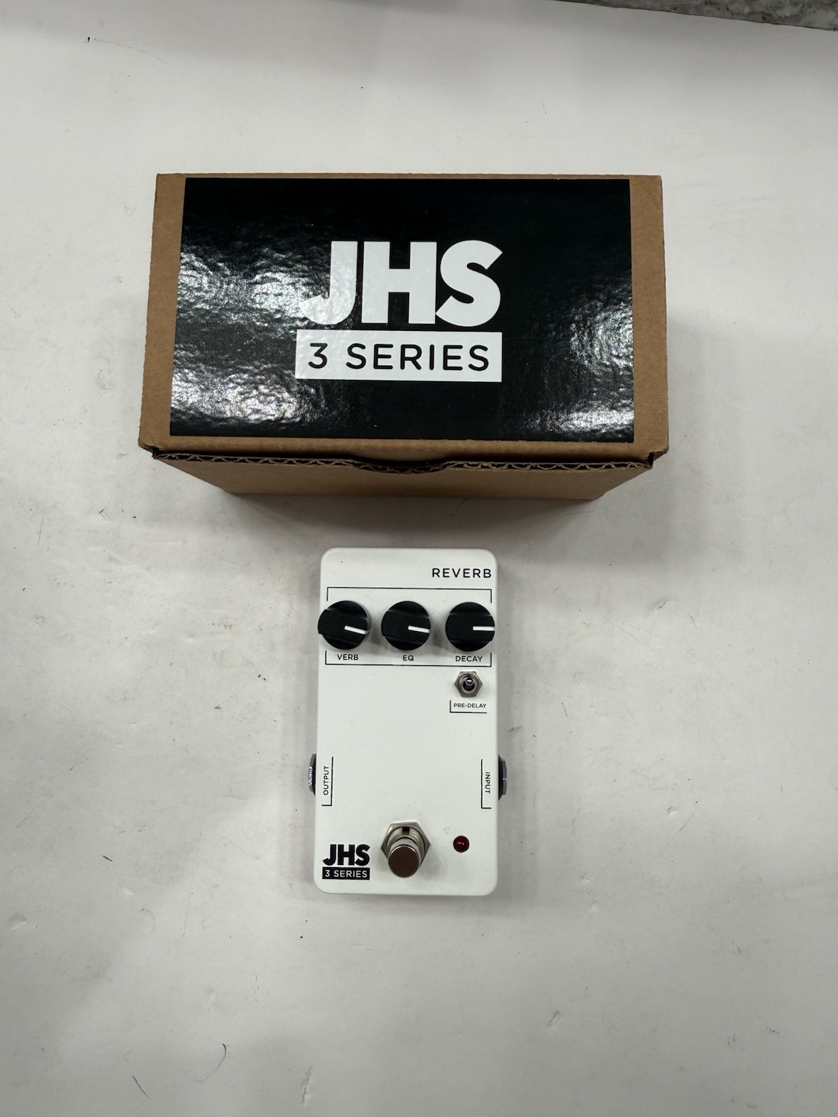 JHS Pedals 3 Series Reverb Digital Guitar Effect Pedal + Original Box