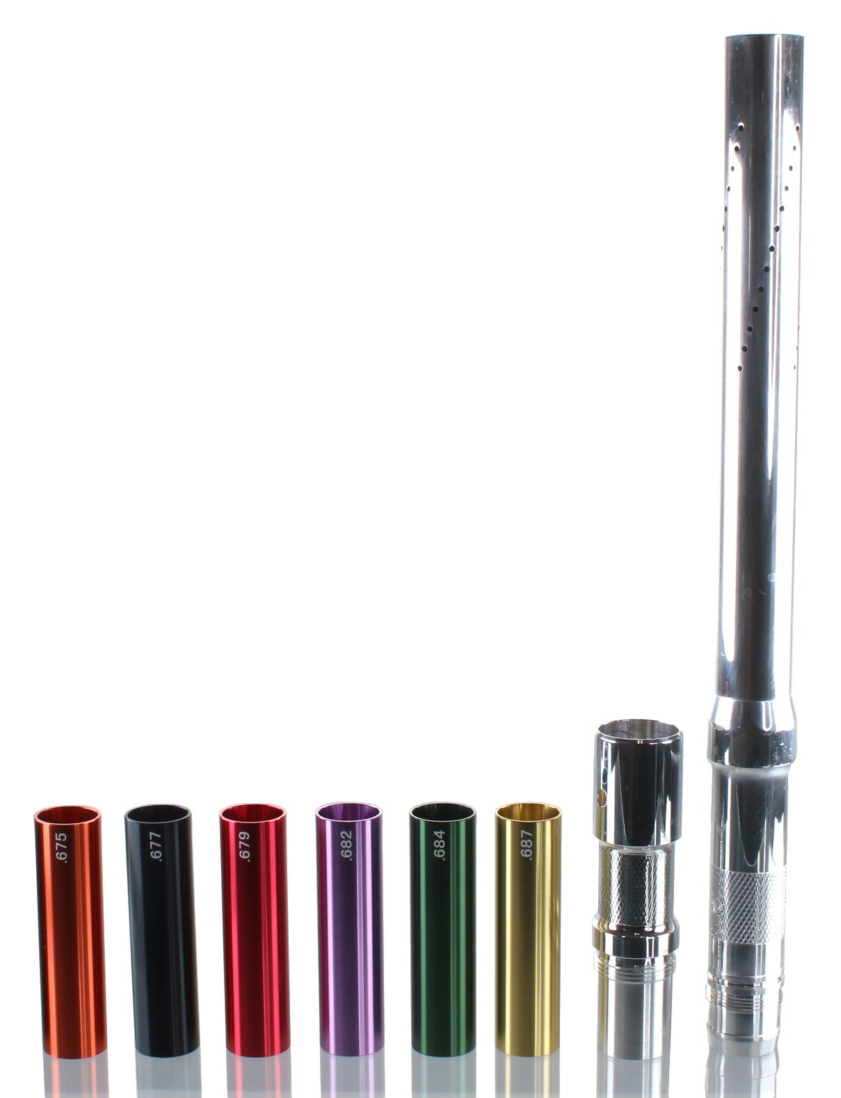 EPSILON BARREL 14" RAW KNURL BARREL KIT - 6 SLEEVES SMALL BORE FOR AUTOCOCKER