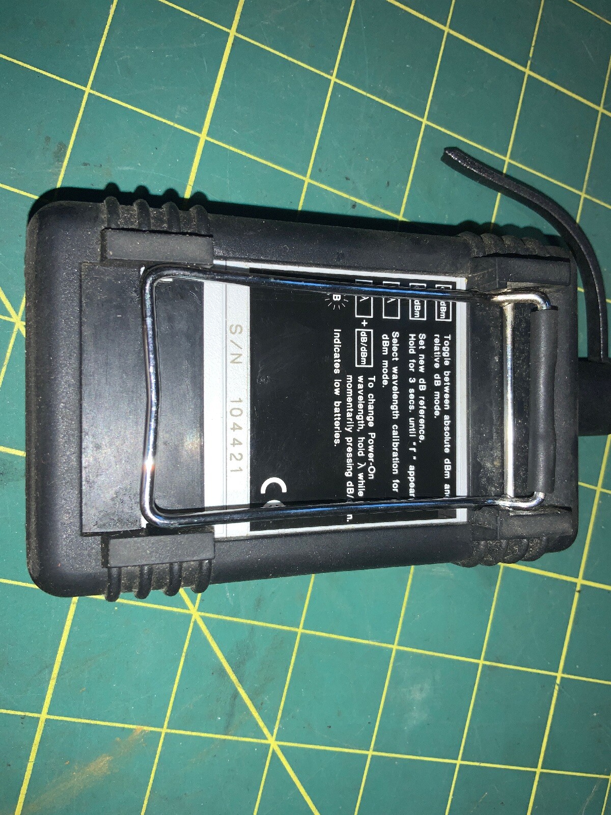 Tektronix Tek Top200 Power Meter Fiber Optics Electronics