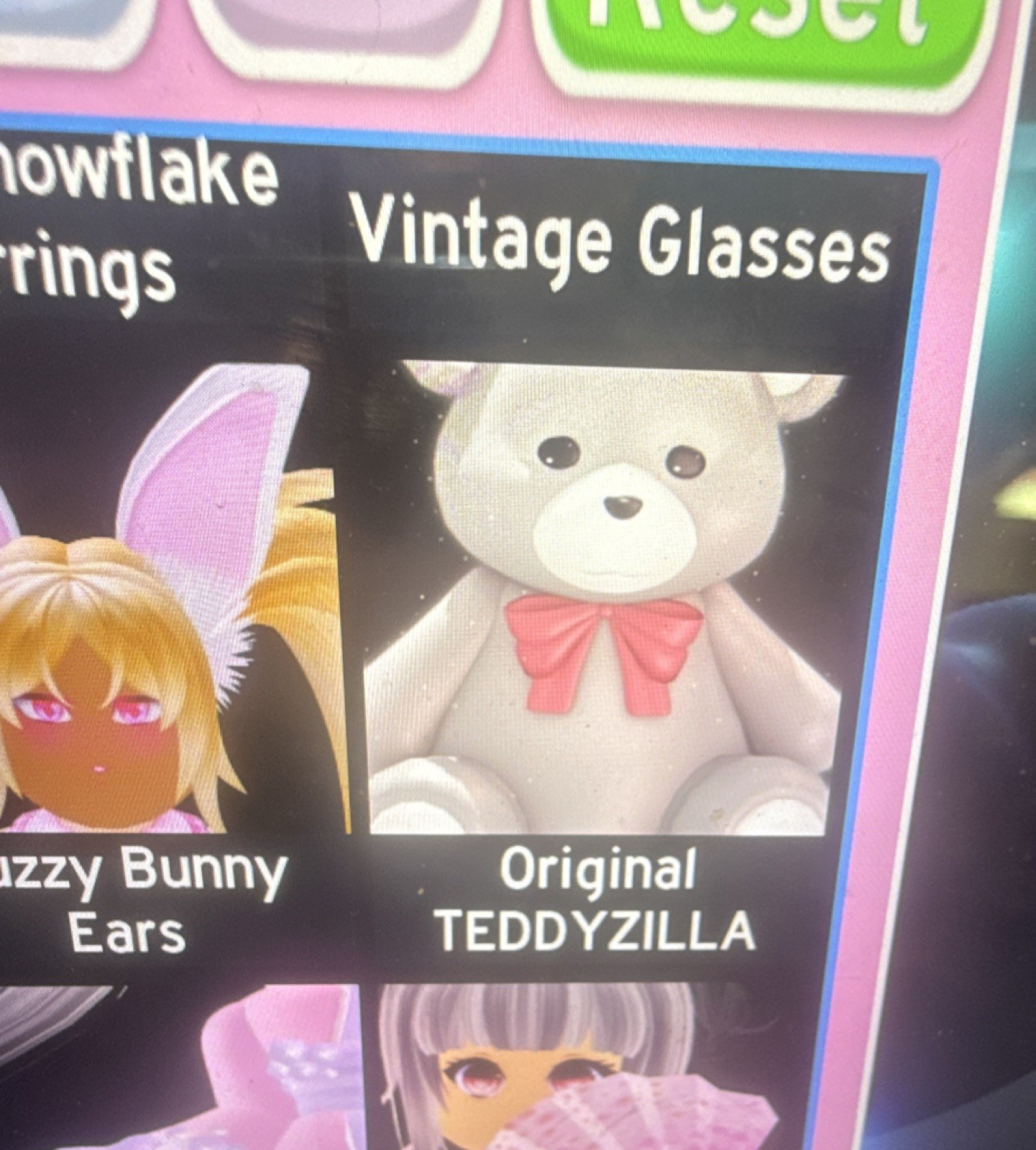 Roblox Original TEDDYZILLA Virtual Game Item Asset In-Game Collectible