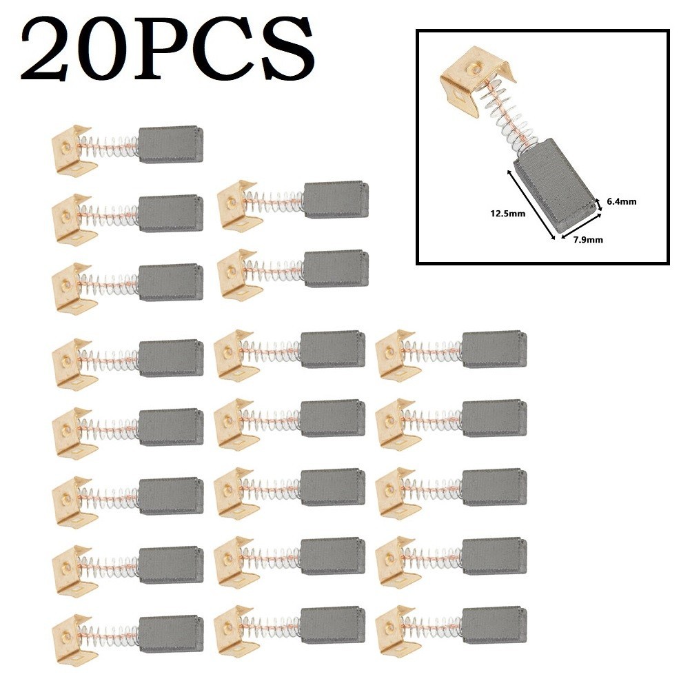 20pc Carbon Brushes 596071-00 For Angle Grinders CD105 CD110 LAST6 KG915 Sturdy