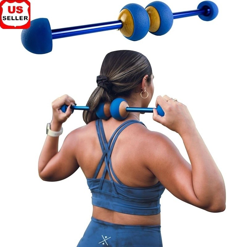 Deep Tissue Muscle Roller Stick Myofascial Release Recovery Therapy Tool New