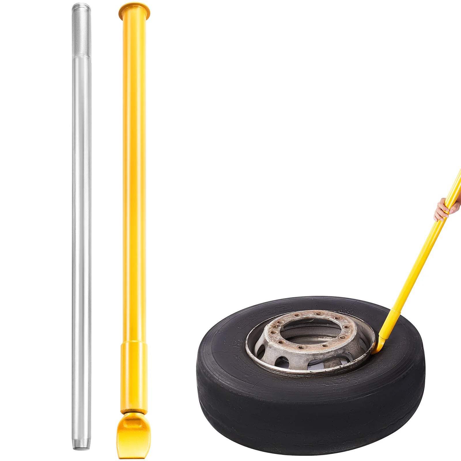 SucceBuy Tire Bead Breaker Slide Hammer Tire Slide Hammer Heavy Duty Steel Tire