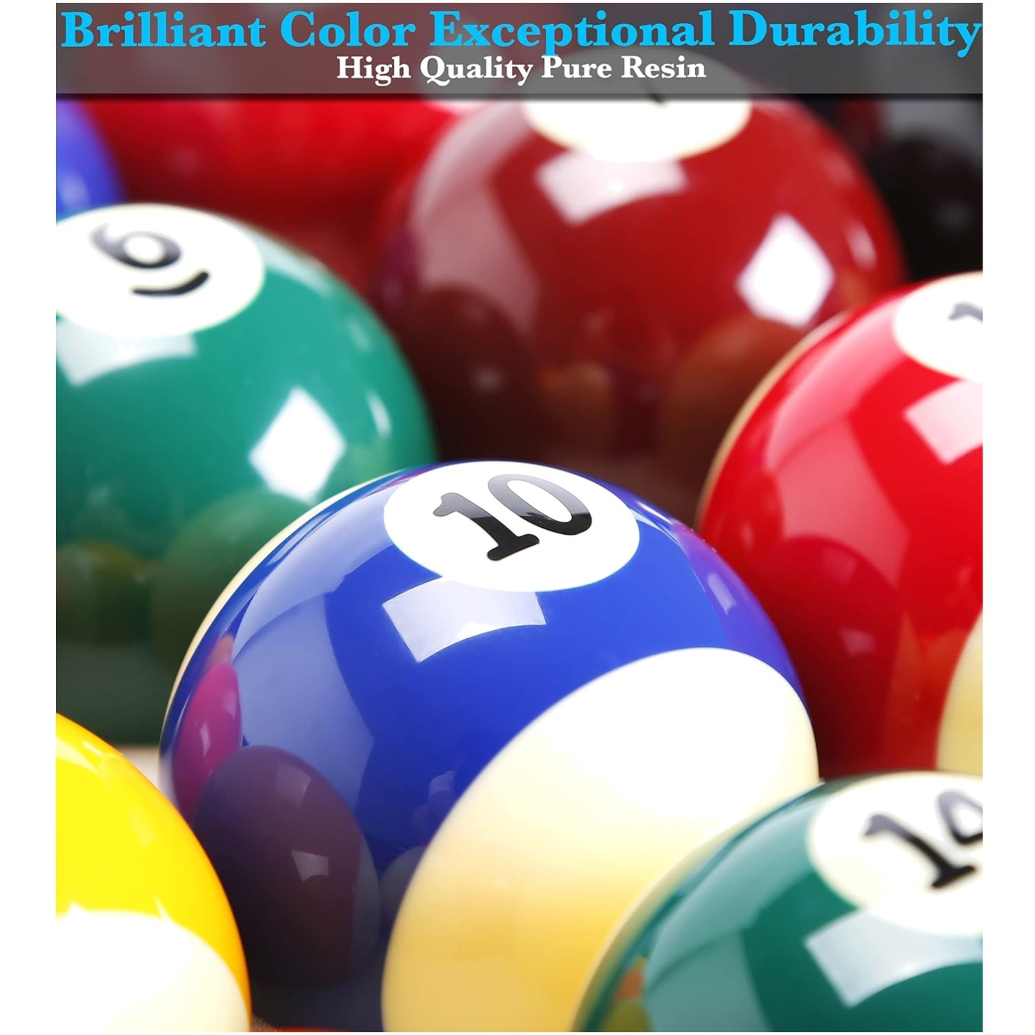 Professional Grade Billiard Balls 2-1/4" Regulation Size