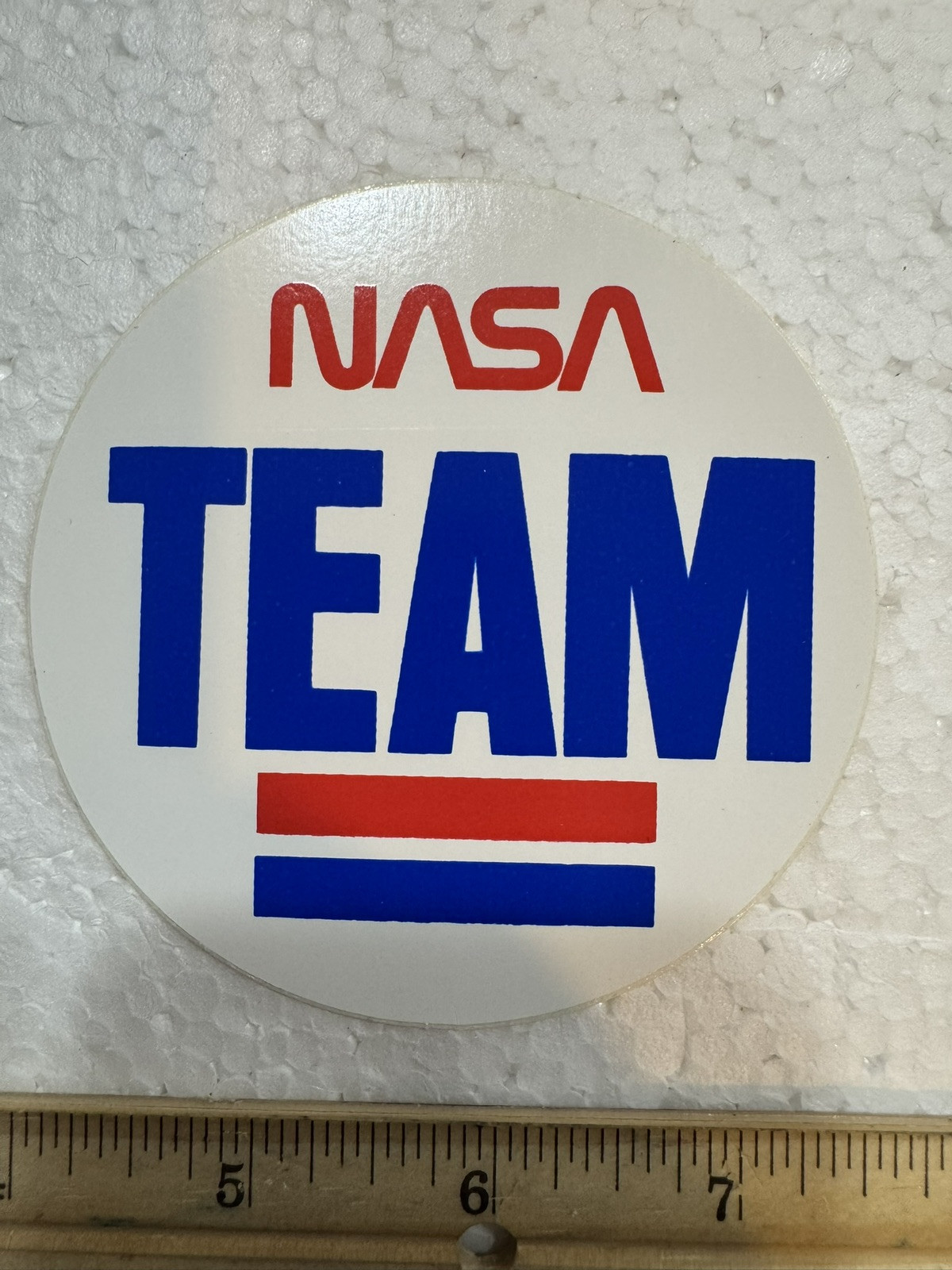 Vintage NASA Sticker - NASA Team