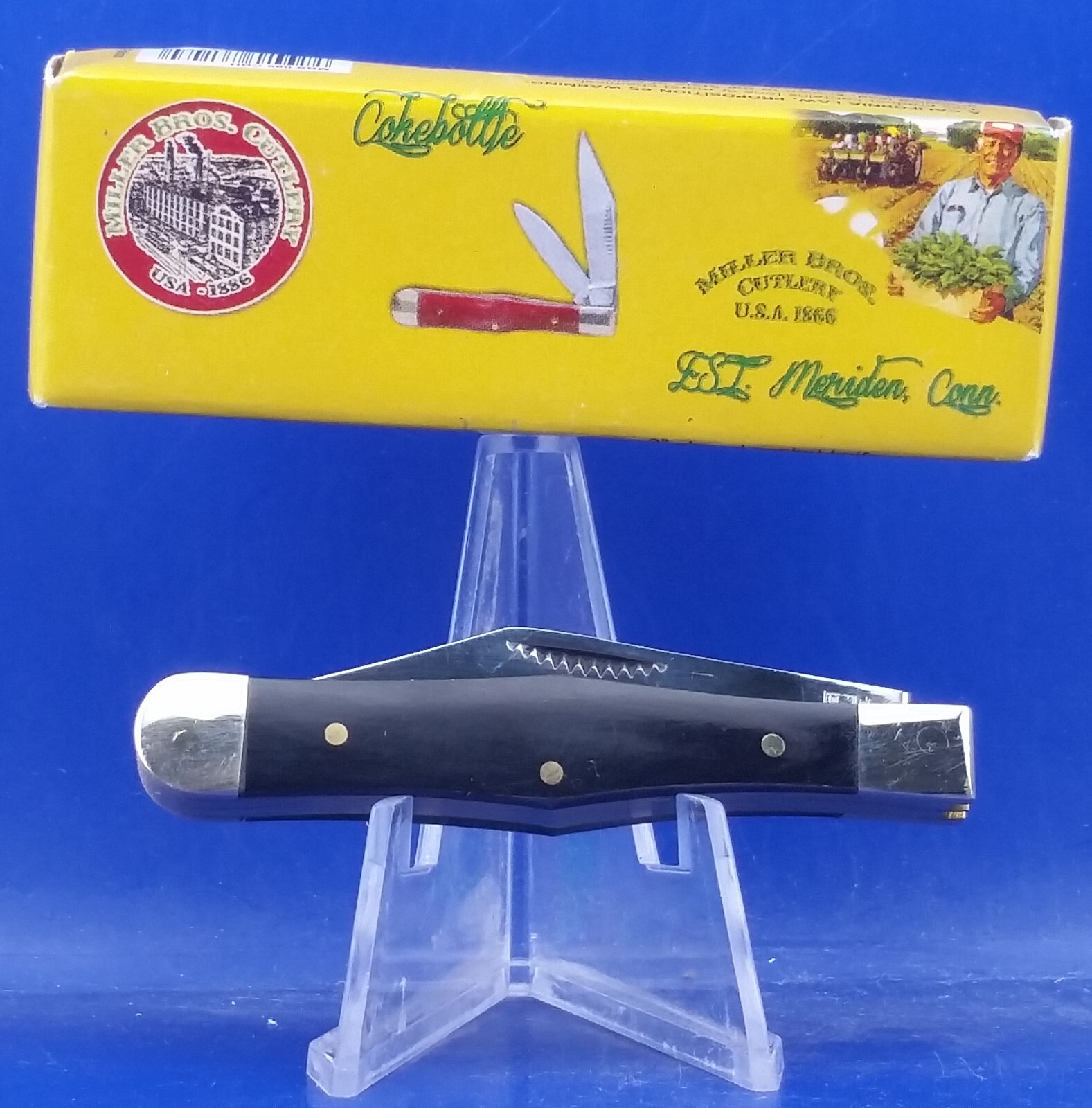 MILLER BROS. CUTLERY COKE BOTTLE KNIFE MBS-085CBH