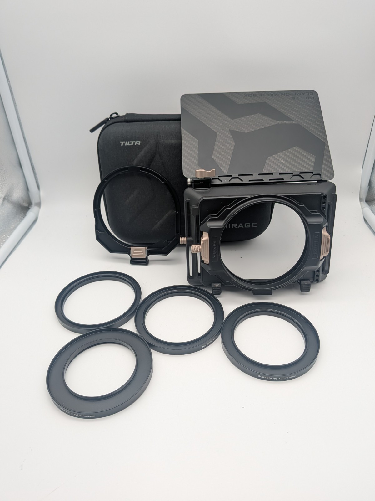 Tilta Mirage MB-T16 Matte Box with Top Flag - Complete w/ 4 Filters & Case