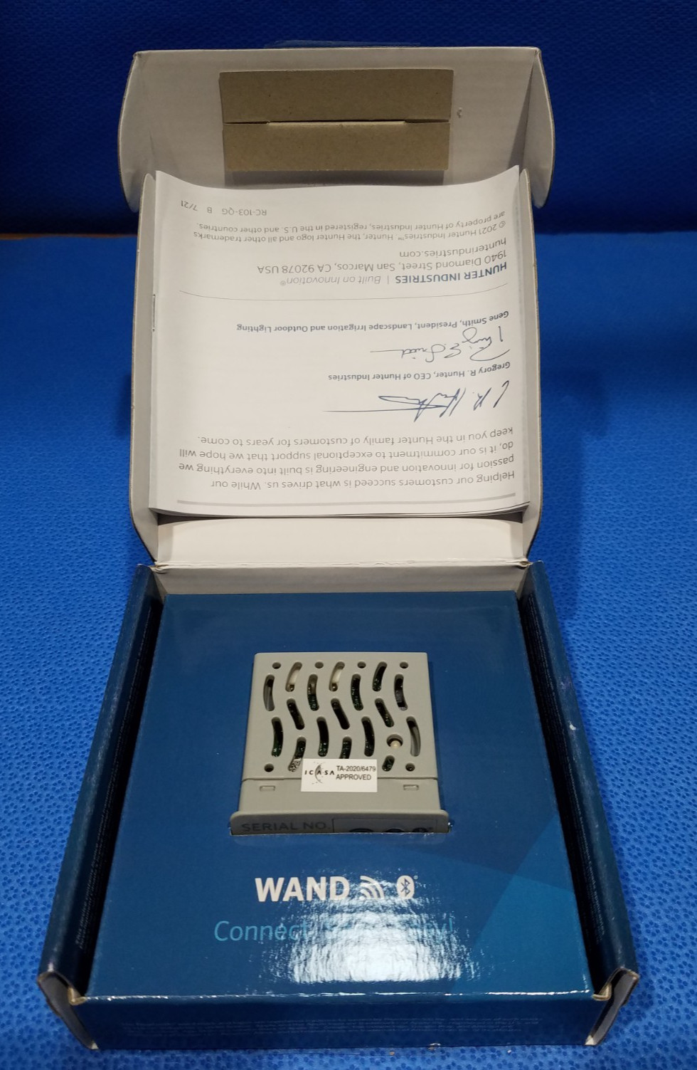 Hunter Wand Smart WiFi Module for X2 Controller Hydrawise App, 2.4GHz, Bluetooth